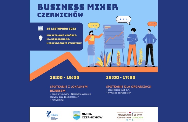 Zaproszenie na wydarzenie Business Mixer 