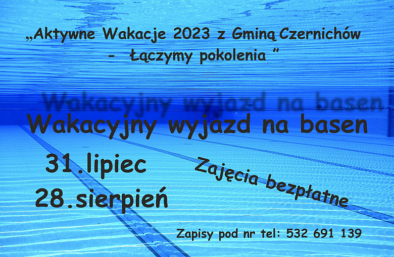 Aktywne Wakacje 2023 z Gminą Czernichów - Łączymy pokolenia