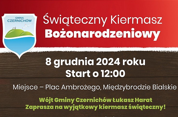 Świąteczny Kiermasz Bożonarodzeniowy