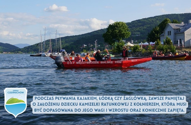 Zachowaj bezpieczeństwo nad wodą!