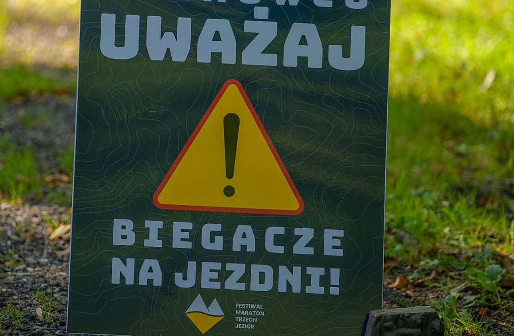 Maraton Trzech Jezior 2026 – informacje o organizacji ruchu.