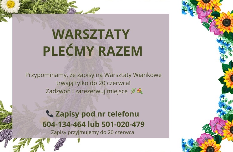 Warsztaty wiankowe