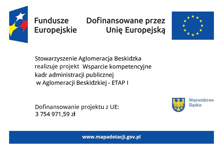 Wsparcie kompetencyjne kadr administracji publicznej w Aglomeracji Beskidzkiej – ETAP 1