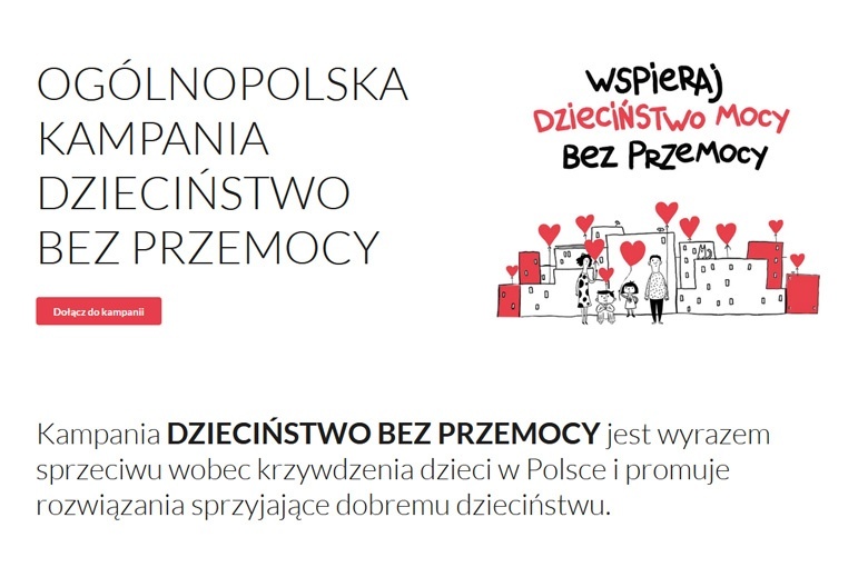 Kampania dzieciństwo bez przemocy