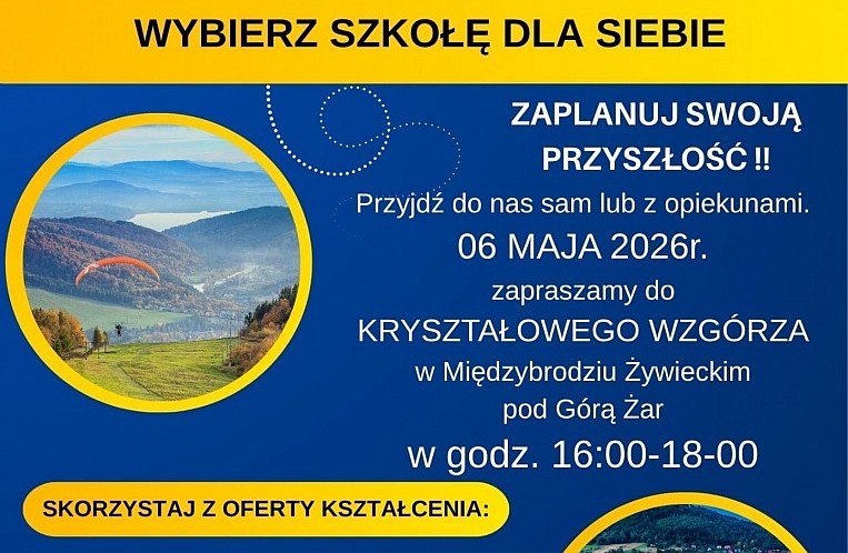 Wybierz szkołę dla siebie – zaproszenie na wydarzenie edukacyjne