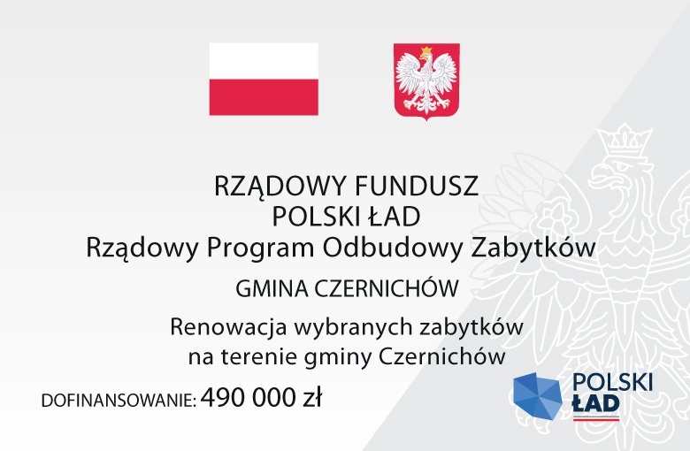 Renowacja wybranych zabytków na terenie gminy Czernichów