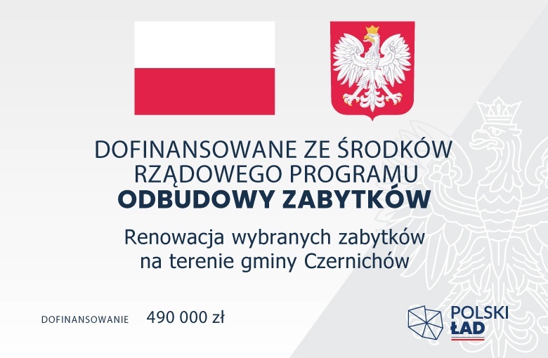 Renowacja wybranych zabytków na terenie gminy Czernichów