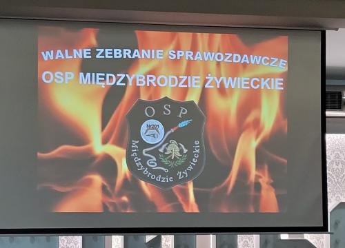 Walne zebranie OSP Miedzybrodzie Zywieckie