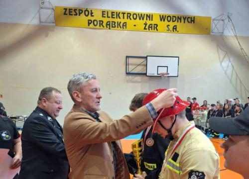 VI Powiatowe Halowe Zawody Sportowo-Pozarnicze Mlodziezowych Druzyn Pozarniczych