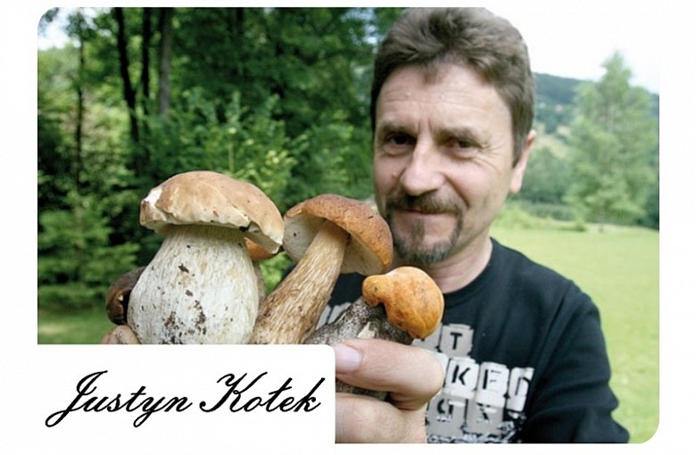 Justyn Kołek - grzybiarz i grzyboznawca